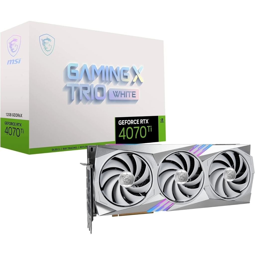 Placa de Vídeo MSI Gaming GeForce RTX 4070 Ti 12GB GDRR6X 192-Bit, Clock Extremo
