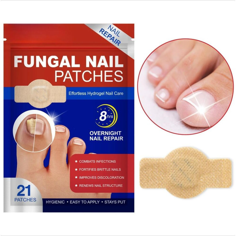 21 Peças de Adesivo para Reparação Noturna de Fungos nas Unhas, Adesivo para Reparação de Unhas, Ferramenta de Cuidado 8 em Oferta na Shopee