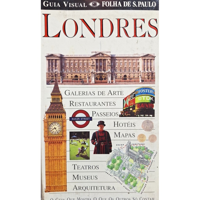 Guia Visual Folha de S.Paulo - Londres de Vários 7729248