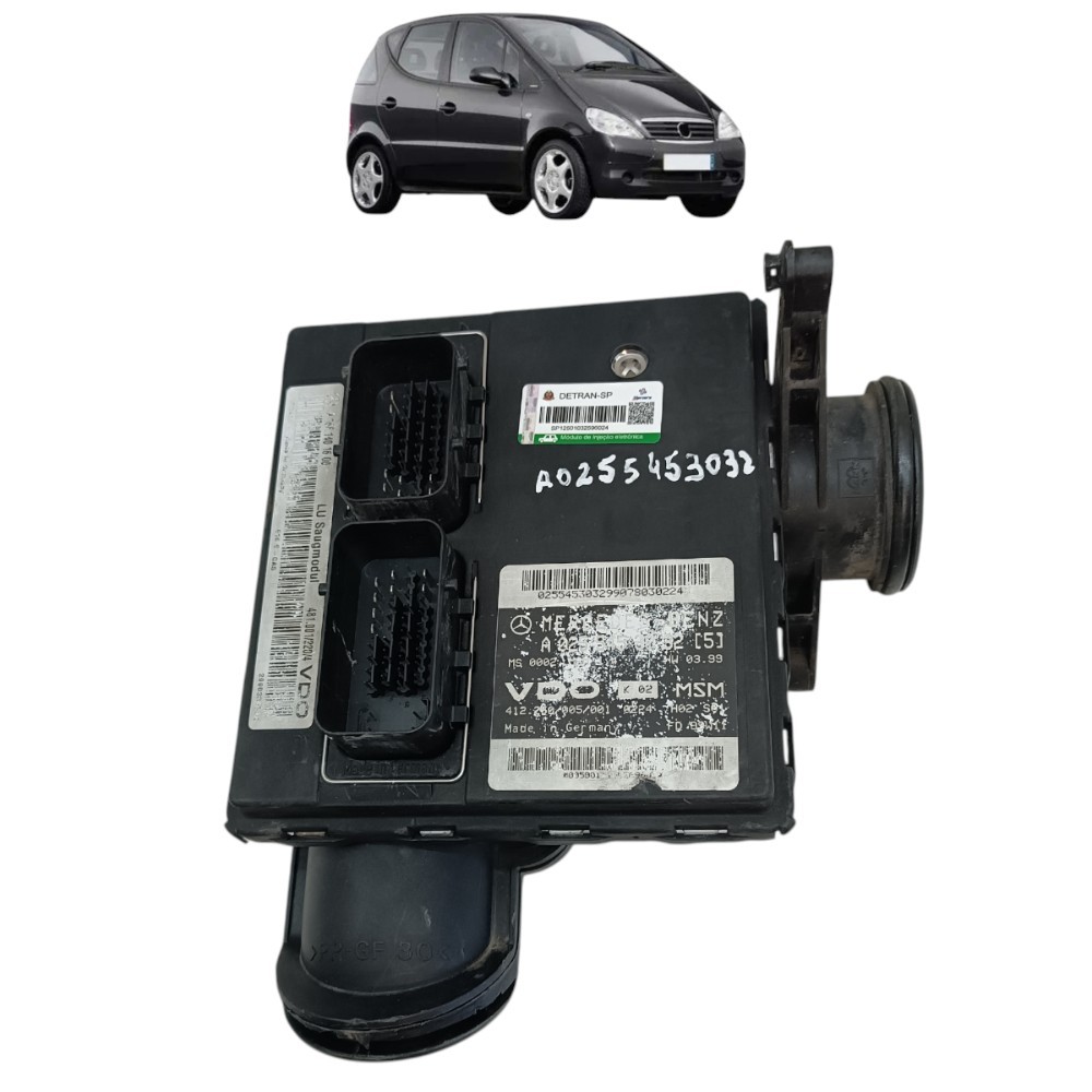 Módulo Injeção Mercedes Classe A 160 1.6 1998 2005 Original