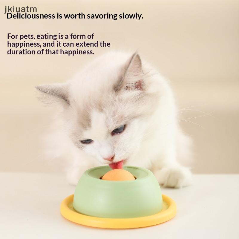 Pet Yogurt Licking Mat, Dish, Slow Feeder for Dogs and Cats - Interactive Bowl