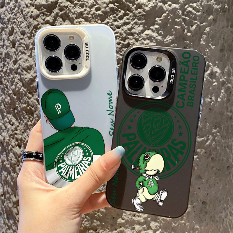 Capinha de celular personalizada torcedores do Palmeiras para Samsung Galaxy A15 A14 A13 A30 A07 A05S A04 A03 Capa