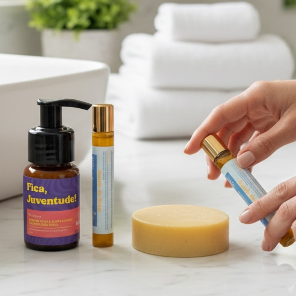 Kit Diurno Desperte Radiante! Rejuvenescedor  | Skincare Diário | Vegano & Natural em Oferta na Shopee