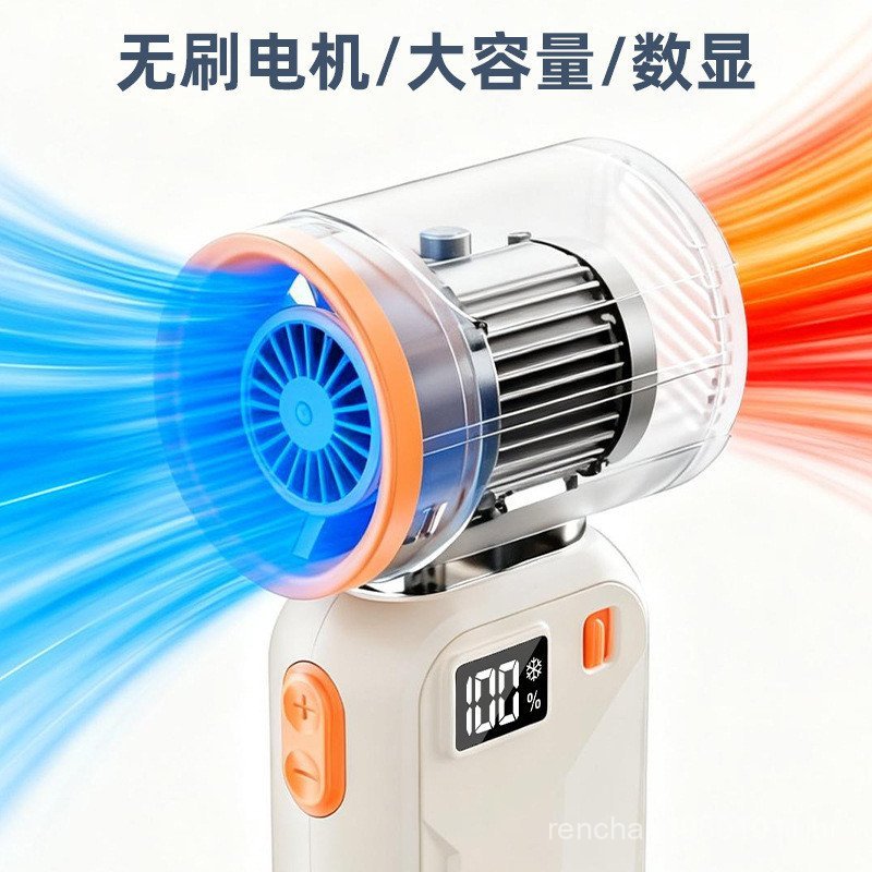 Novo ventilador portátil, mini ventilador de alta velocidade, ventilador de bolso portátil para viagens ao ar livre, ven