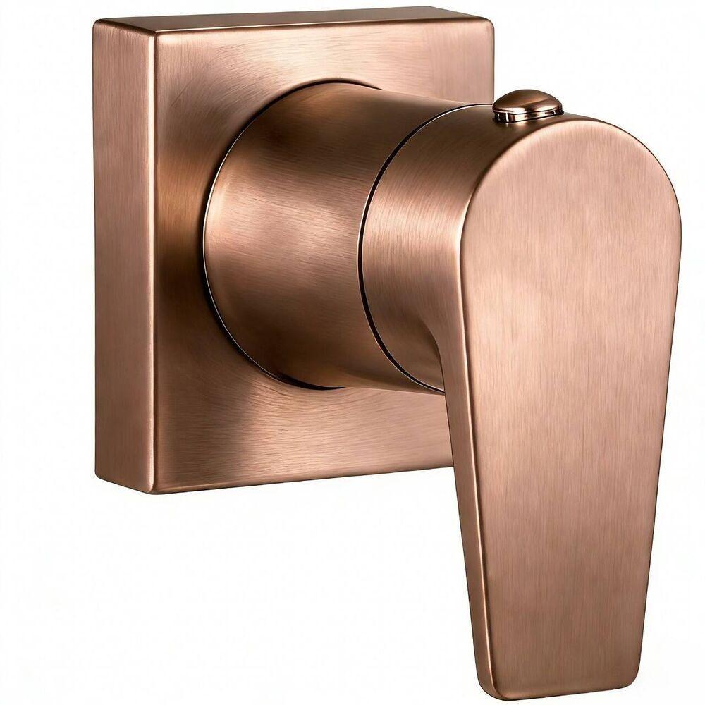 Acabamento para Registro 1/2" A 1" Livo Base Docol e Deca Rose Gold Escovado Addra