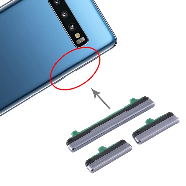 Envio No Mesmo Dia Para Samsung Galaxy S10 5G Botão Liga/Desliga E De Controle De Volume