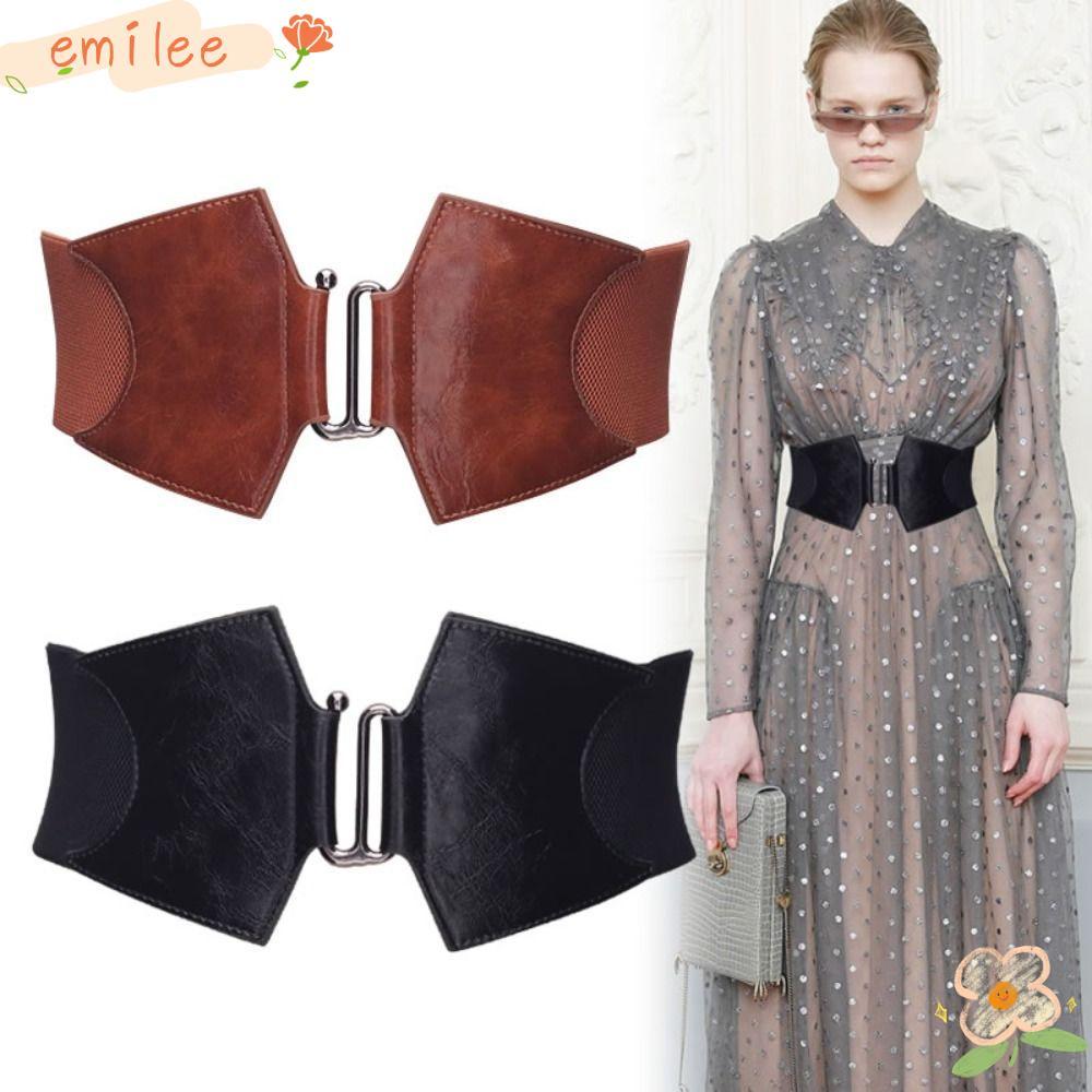 EMILEES Cintura Grande , Vestido Feminino , Cinto Elástico Largo , Larga , Estiramento , Cummerbunds