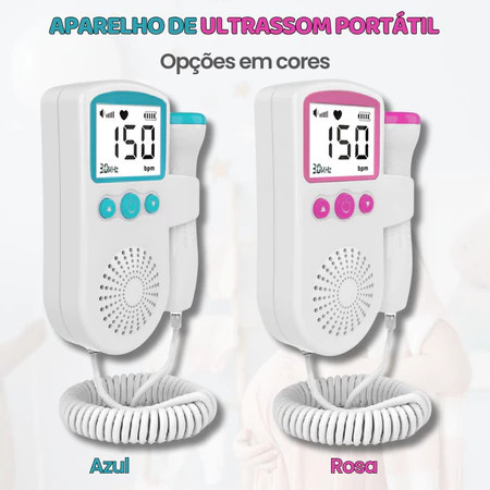 Monitor De Frequência Cardíaca Fetal Doppler