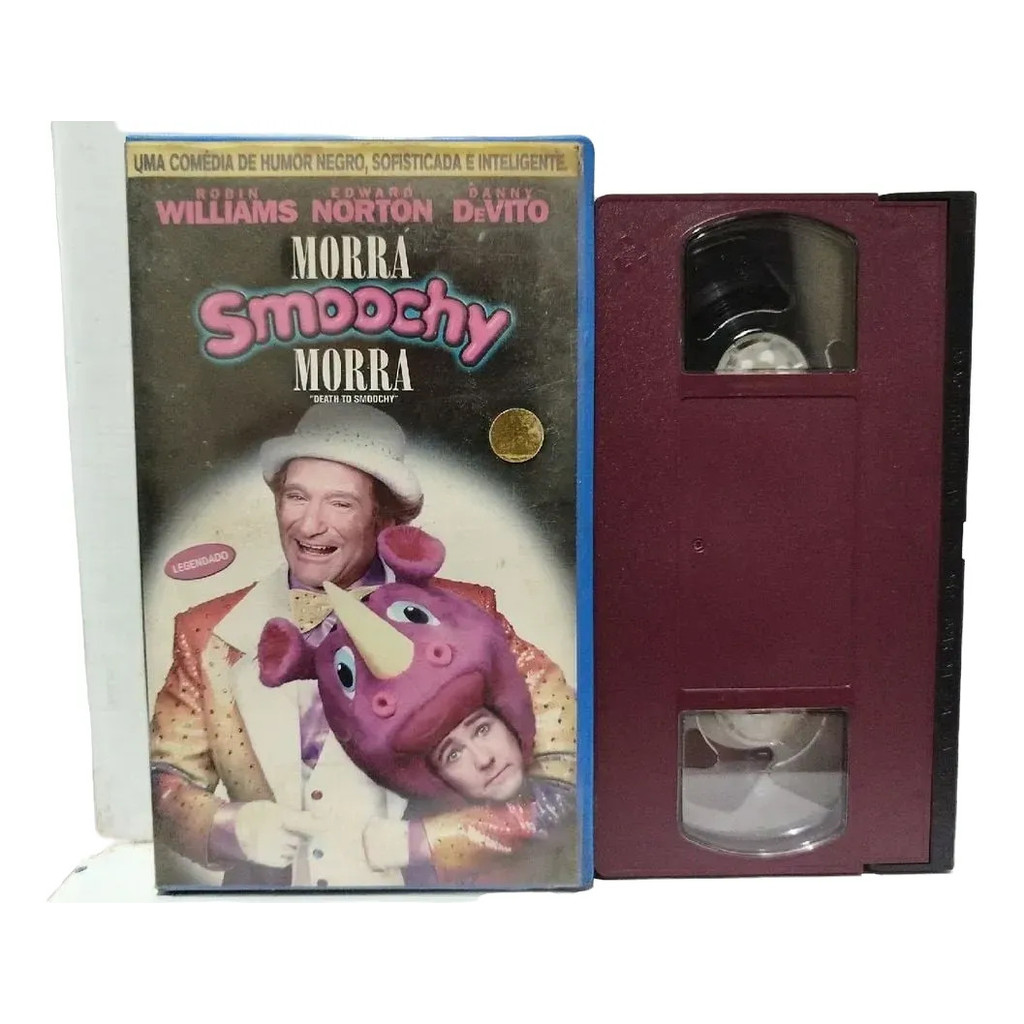 Vhs Morra Smoochy Morra - Legendado - Robin Williams Edward