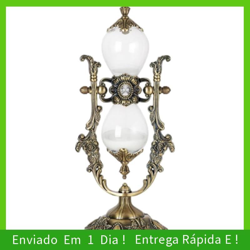 - joyce 1 Peça Ampulheta Vintage Temporizador 15 Minutos Ornamento Artesanato Presente Decoração De Estudo De
