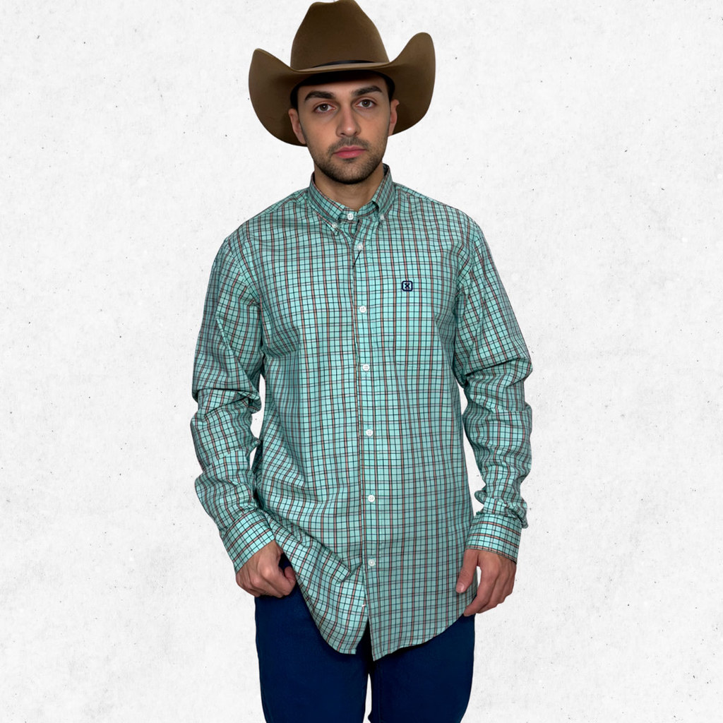 Camisa Txc Masculina Manga Longa Xadrez Nova Colecao New