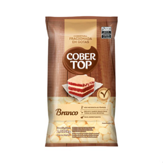 Cobertura Fracionada Chocolate Branco Gotas 2,01kg Cobertop em Oferta na Shopee