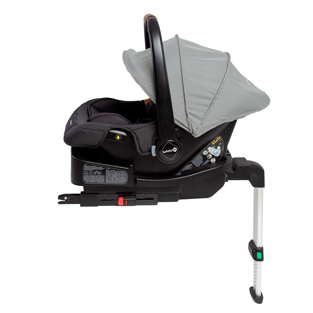 Bebê Conforto com Base Veicular Isofix 4Safe Safety 1St Grey
