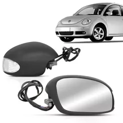 Retrovisor New Beetle 2006 2007 2008 2009 2010 Elétrico Com Pisca