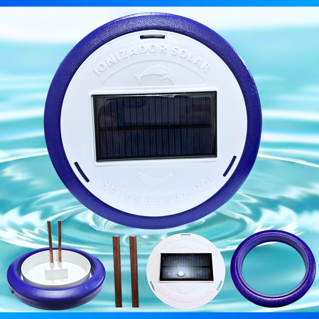 Ionizador Solar para Piscina Capacidade 100.000 Litros - Melhor Do Mercado