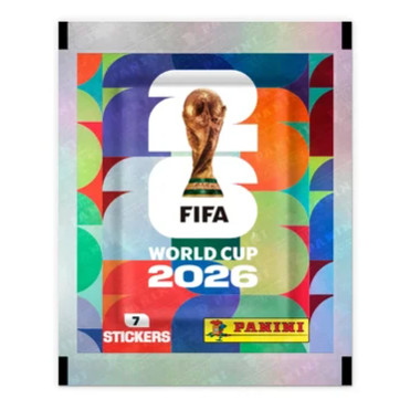 Envelope Figurinhas C/7 Copa Do Mundo 2026