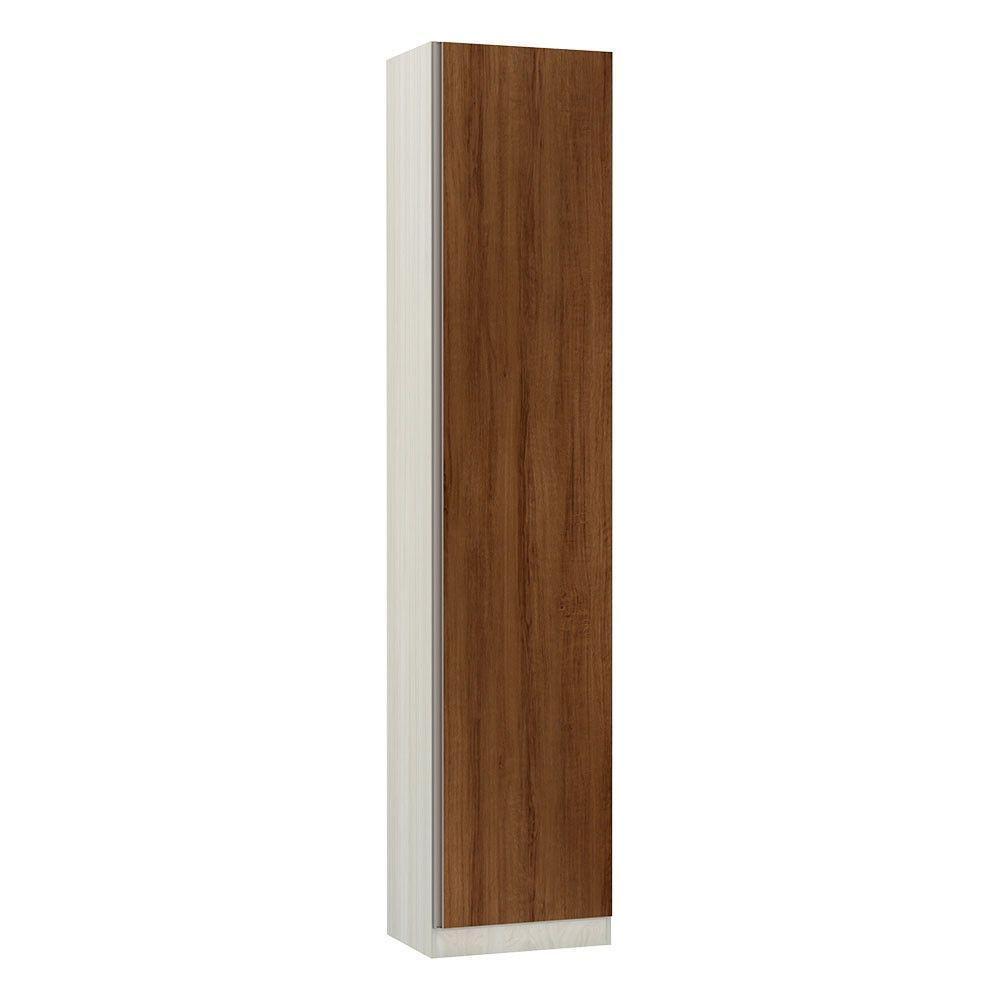 Guarda Roupa Guarda-roupa Prime Plus Luciane 1 Porta de Bater Crema MDP