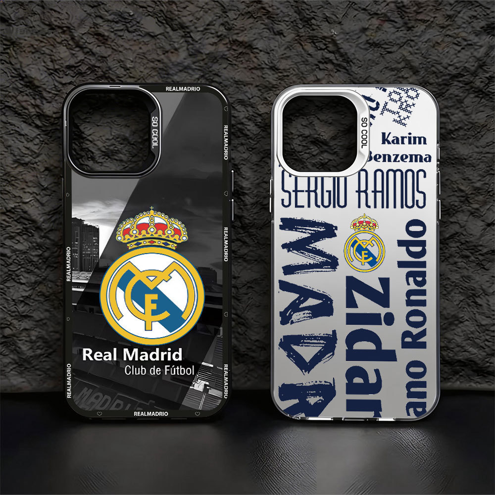 Capinha de lenda do Real Madrid Adequado Para iPhone 17 11 12 13 15 14 16 Pro Max XR XS Max Capa TPUchoque