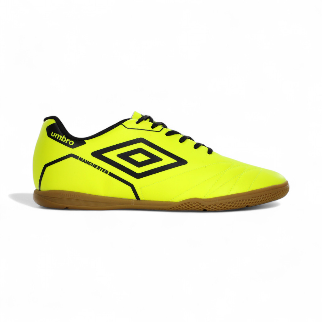 Chuteira Umbro Futsal Manchester Verde Neon - Masculino