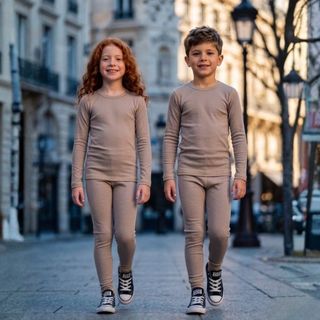 Conjunto Térmico Infantil Peluciado Blusa Calça Inverno Juvenil 04 a 14 Frio Segunda Pele Quentinho