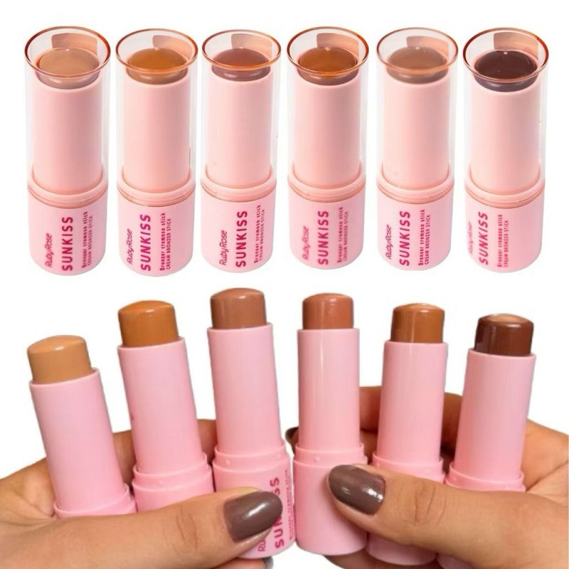Bronzer Stick Ruby Rose Sunkiss Linha Rosa – Maquiagem Cremosa | Envio Imediato