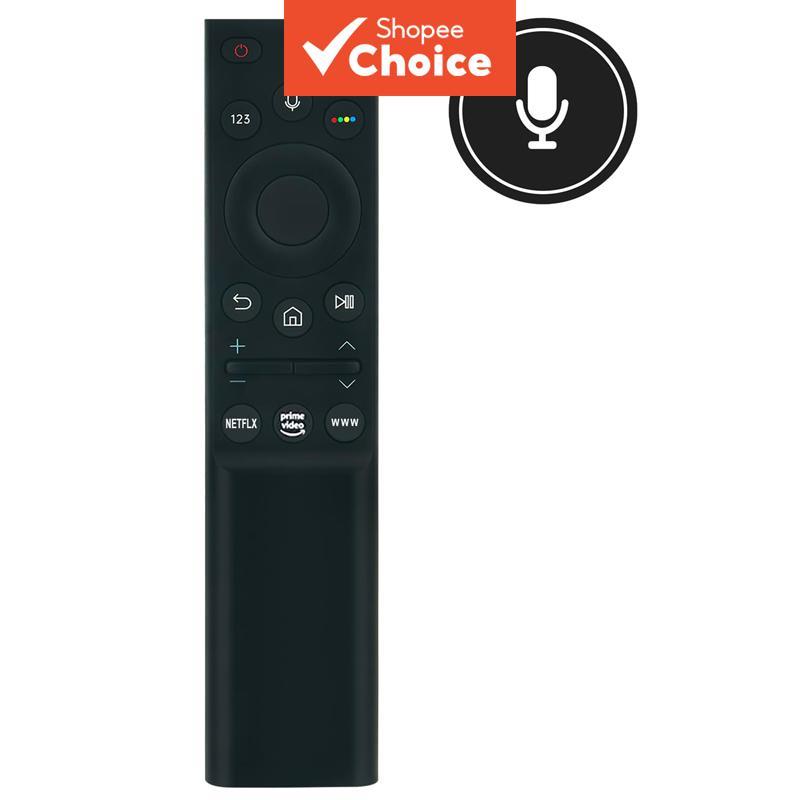 Controle Remoto de Voz Compatível com Samsung Smart TV, AU7700 AU8000 AU8800 Neo 4K QLED