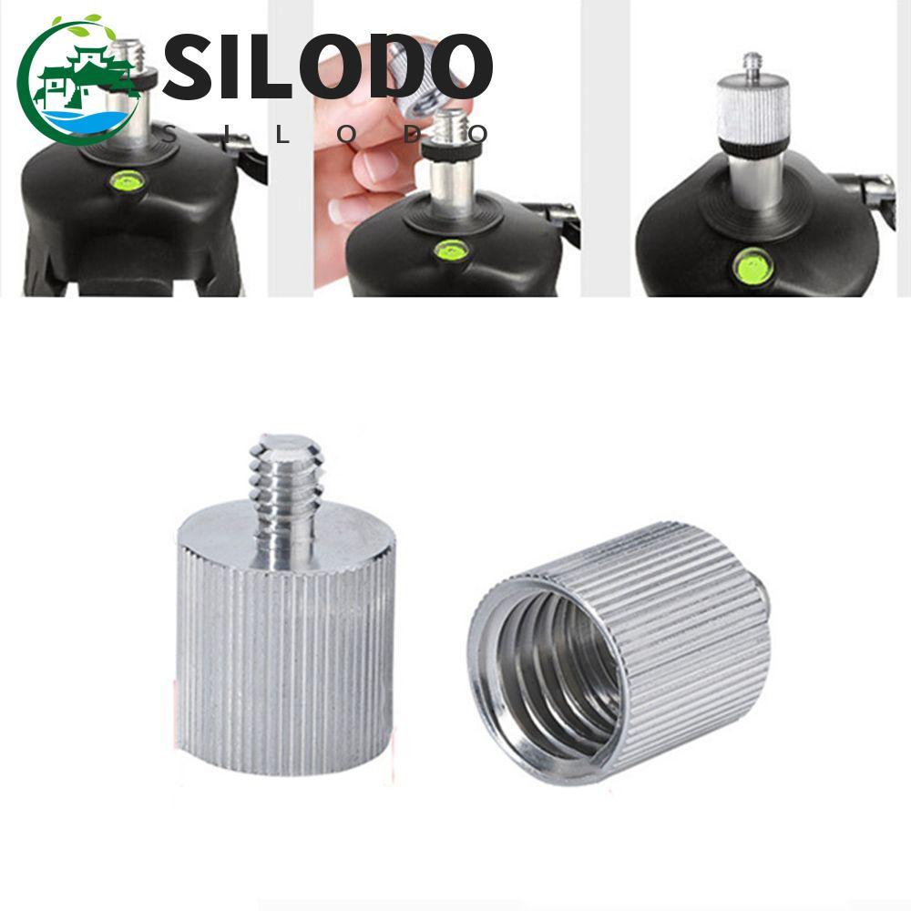 SILODO Tripé Adaptador Equipamentos Acessórios Para 1/4 Rosca Laser Nível Rangefinder 5/8 " Suporte De Parafuso Fotográf