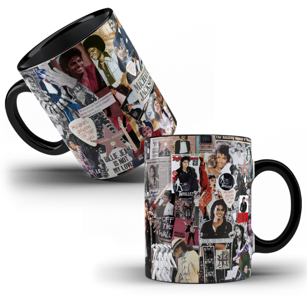 Caneca Personalizada Fotos Michael Jackson