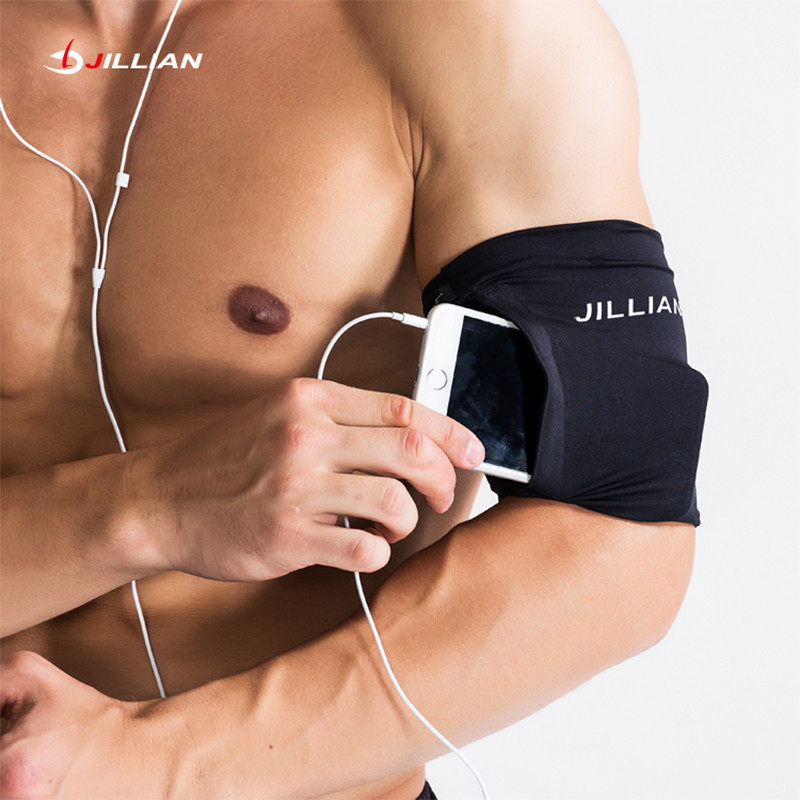 Esportes capa de braço do telefone móvel ao ar livre masculino feminino passagem-uso equipamento de corrida Fitness braç