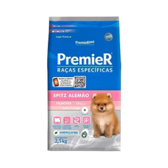 Ração Seca para Cães Filhotes de Raças Específicas Spitz Alemão Sabor Frango Premier Pet 2,5Kg