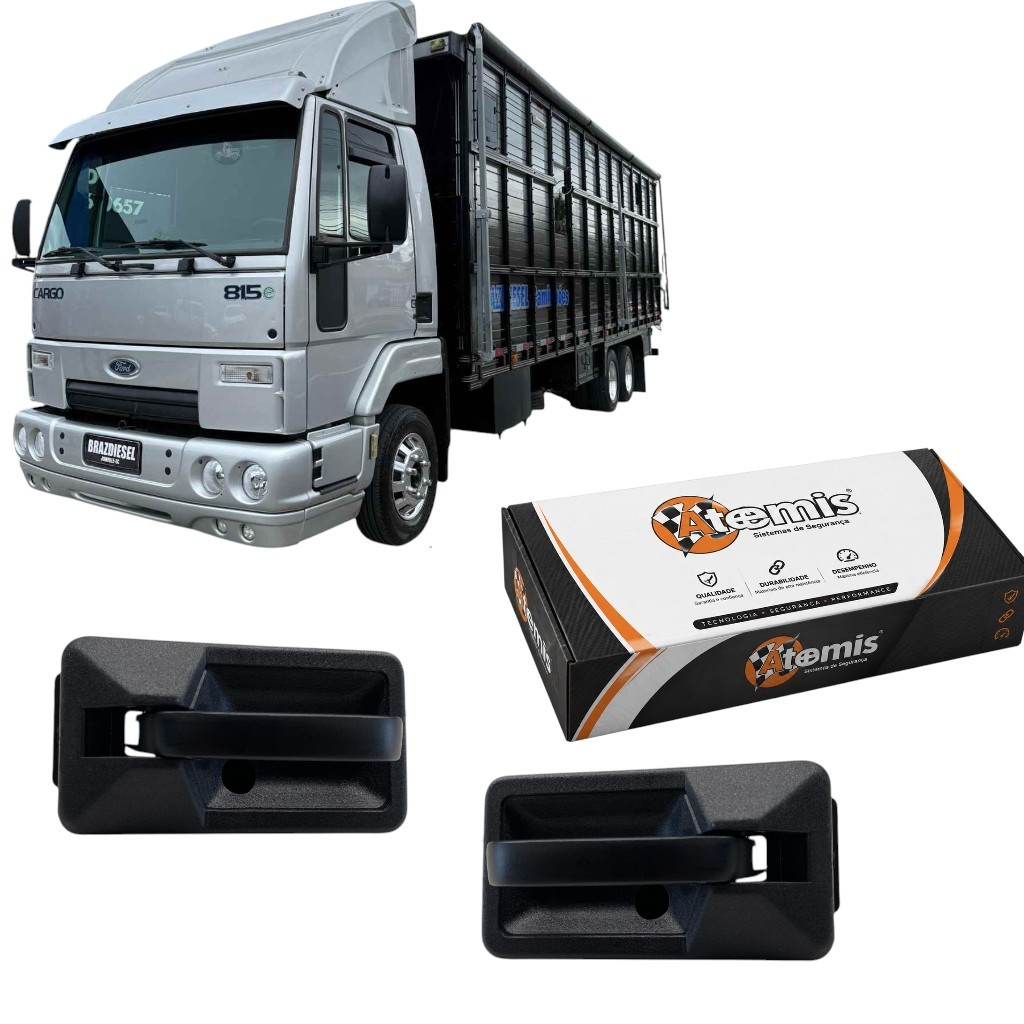 Par Maçaneta Interna Ford Cargo Todos 712 814 815 815e 915e