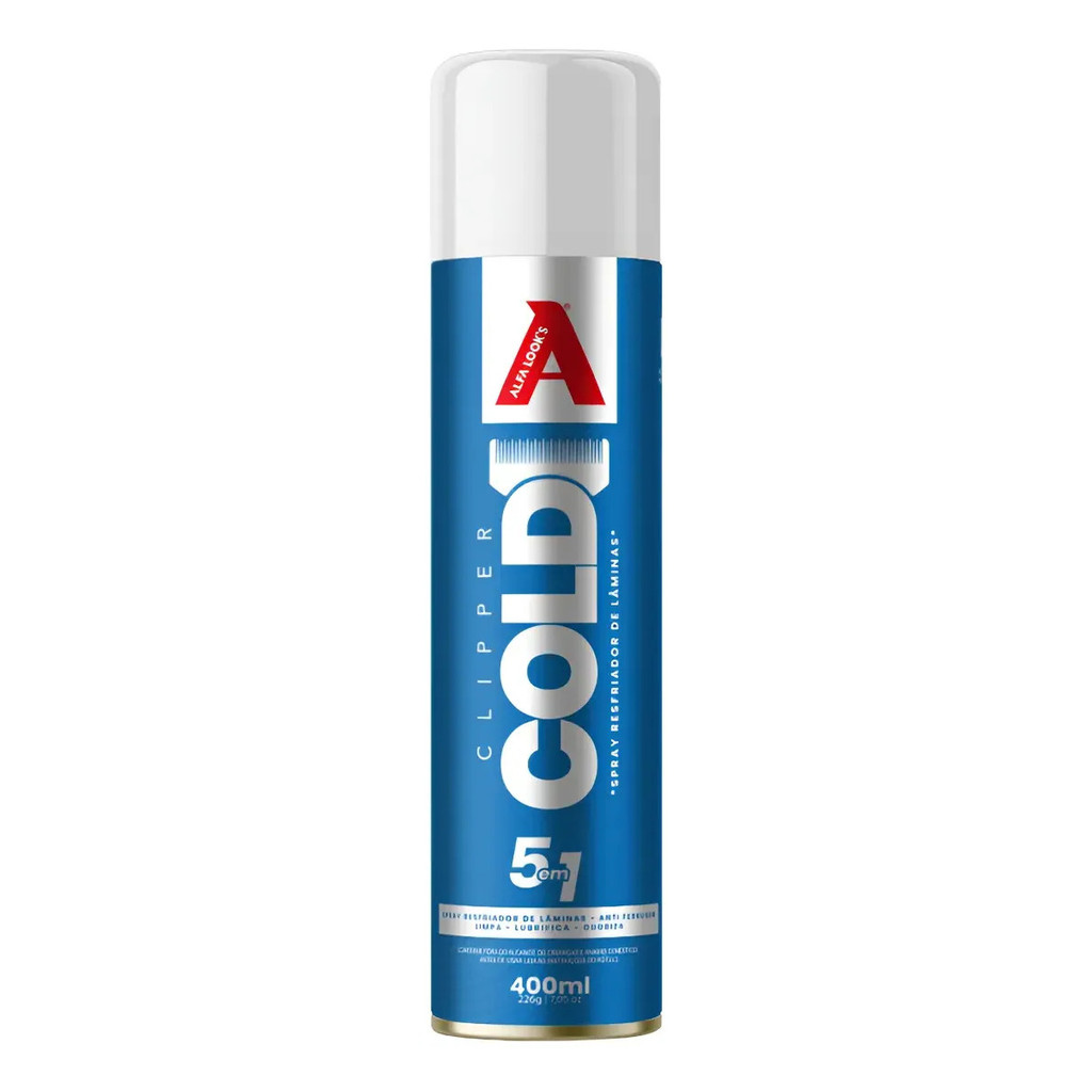 Resfriador De Lâmina Clipper Cold 5 Em 1 Alfa Look's 400ml