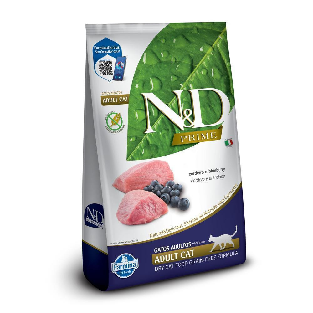 Ração NeD Prime para Gatos Adultos Todas as Raças 1,5Kg Farmina Pet Foods