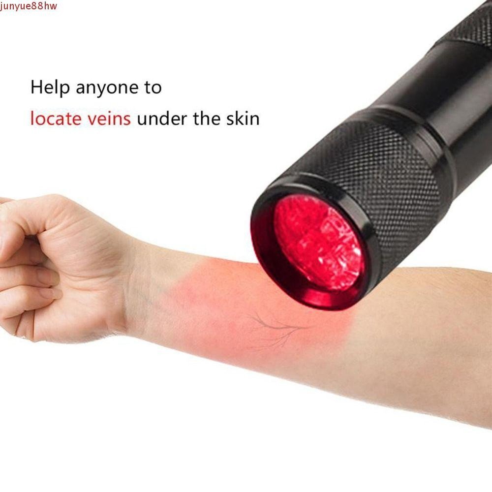 JUNYUE Lanterna Portátil Infravermelho Trans Iluminador LED Médico Suprimentos Luz Vermelha Exibição Vascular