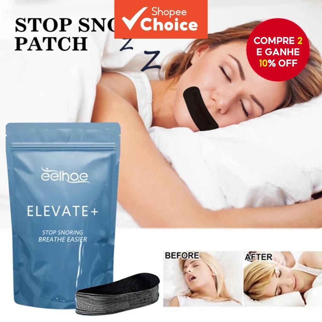 Eelhoe Patch Anti Ronco Melhora do Sono Noturno Respire Melhor Fita Corretiva de Respiração Nasal Boca Patches Anti — R$ 12,72 em Shopee, 20% OFF