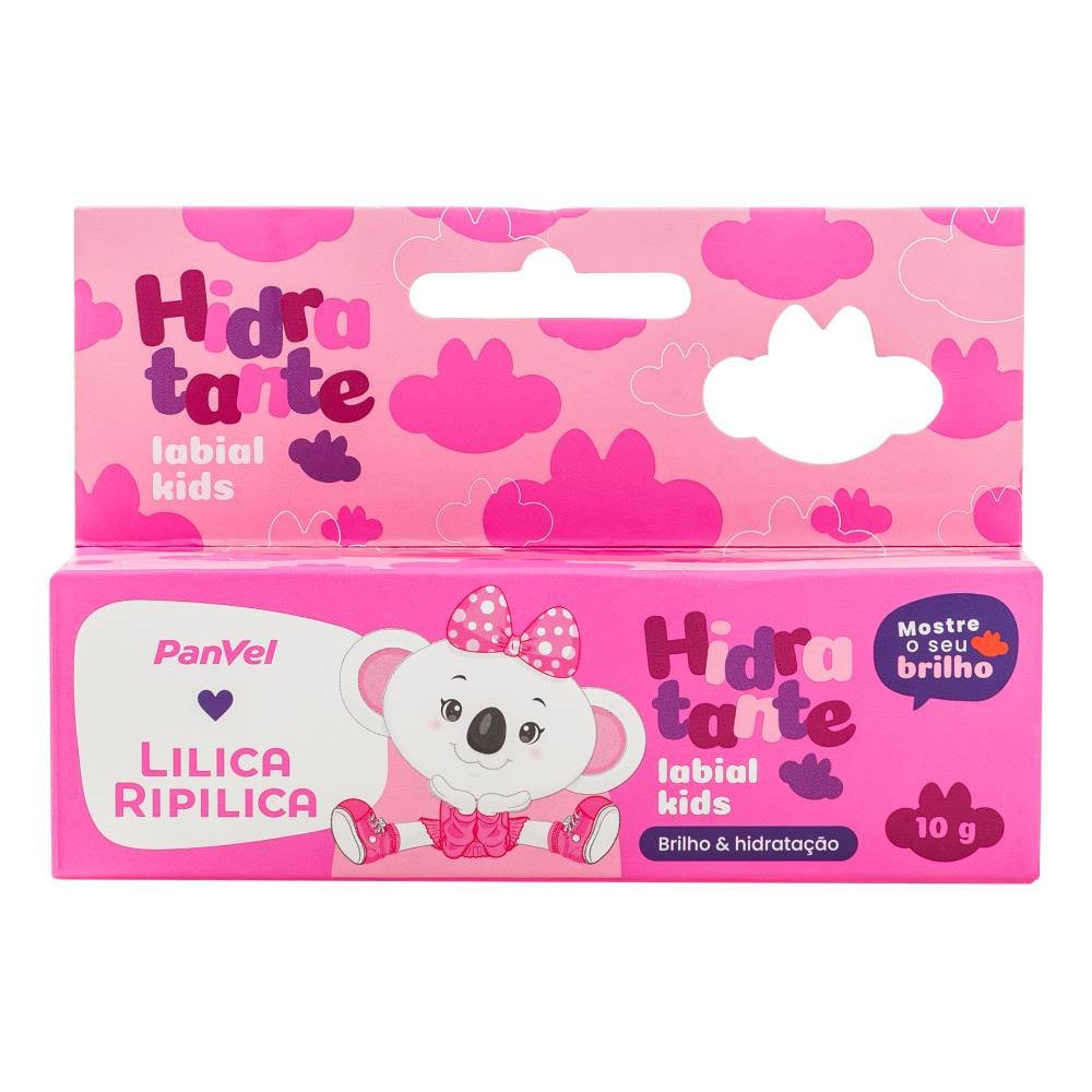 Hidratante Labial Kids Panvel Lilica Ripilica 10g em Oferta na Shopee
