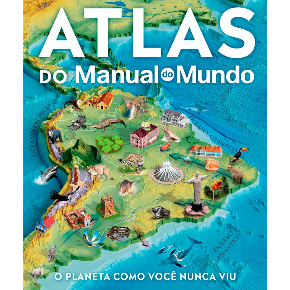Atlas do Manual do Mundo | Manual do Mundo e Dorling Kindersley em Oferta na Shopee