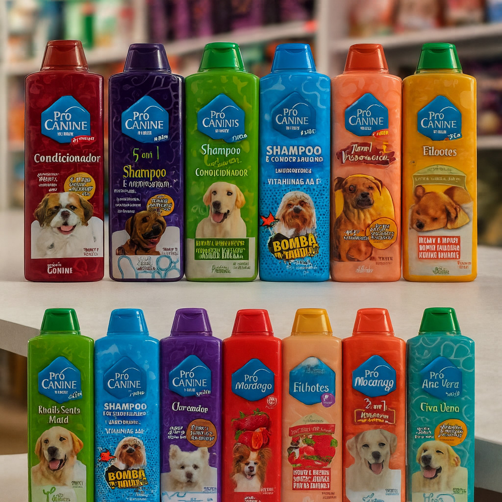 Shampoo Pró Canine - Higiene e Hidratação para Cães