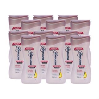 Kit Sabonete Líquido Monange Oliva 240ml - 12 unidades em Oferta na Shopee