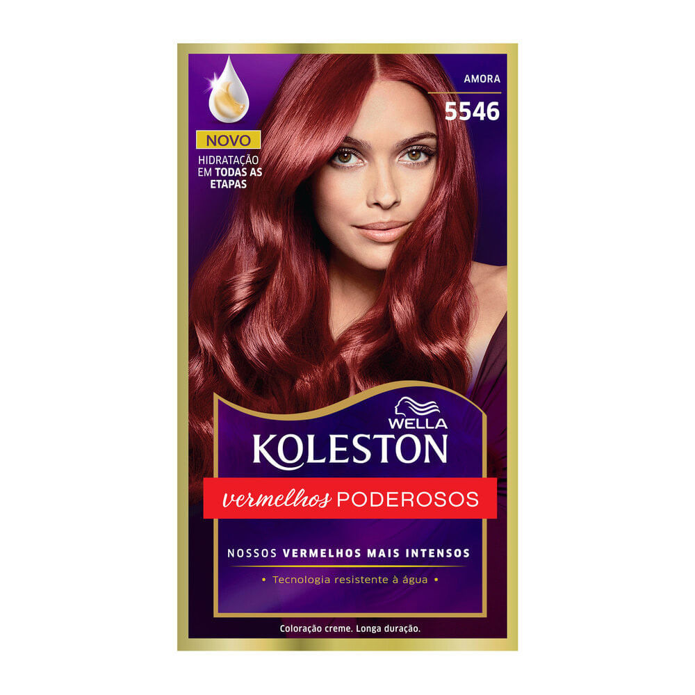 Tinta de Cabelo Koleston Kit Amora 5546