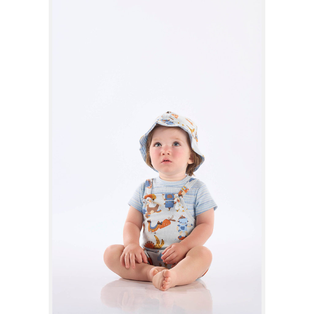 Conjunto Comfy Body Jardineira Up Baby · foto 2