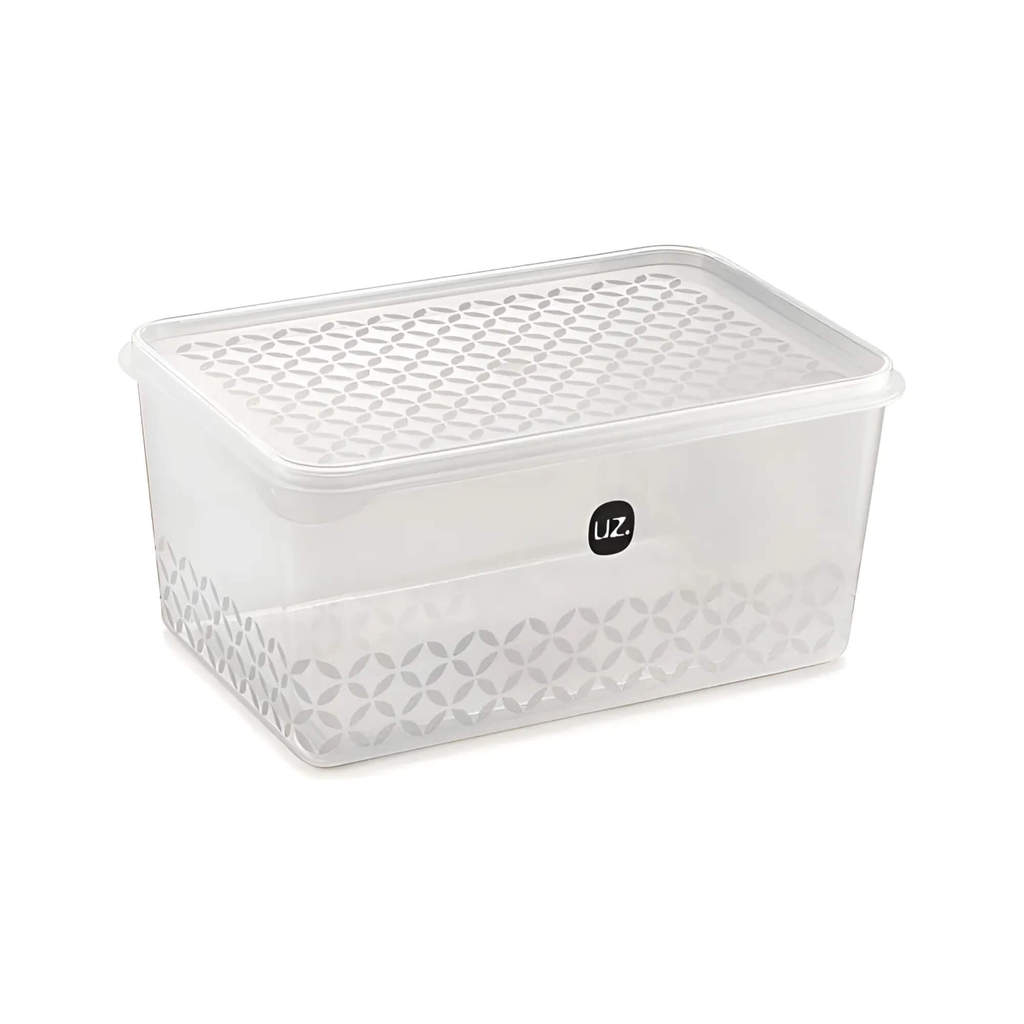 Pote Multiuso 3L Transparente de Plástico UZ Utilidades - UZ398-TR em Oferta na Shopee