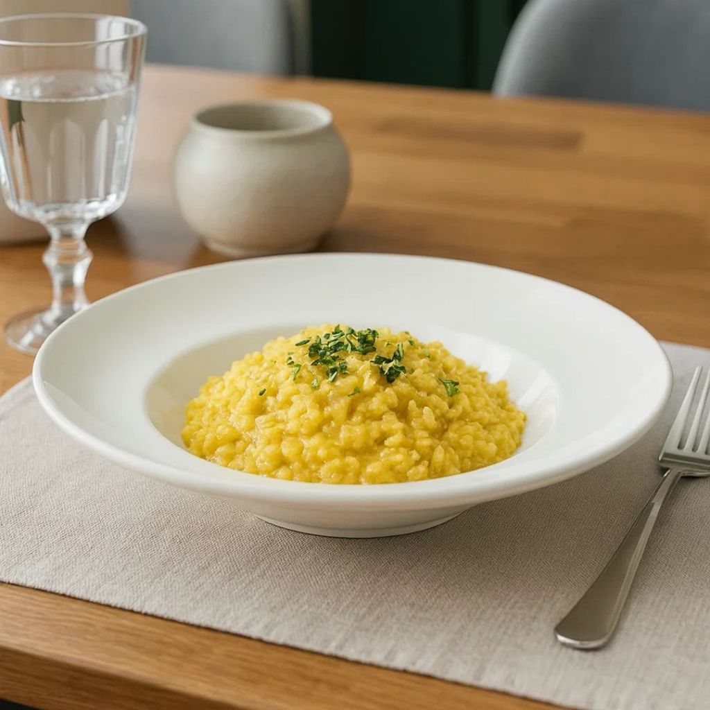 Prato P/ Risoto em Cerâmica 26cm Branco Kice - Vencedor