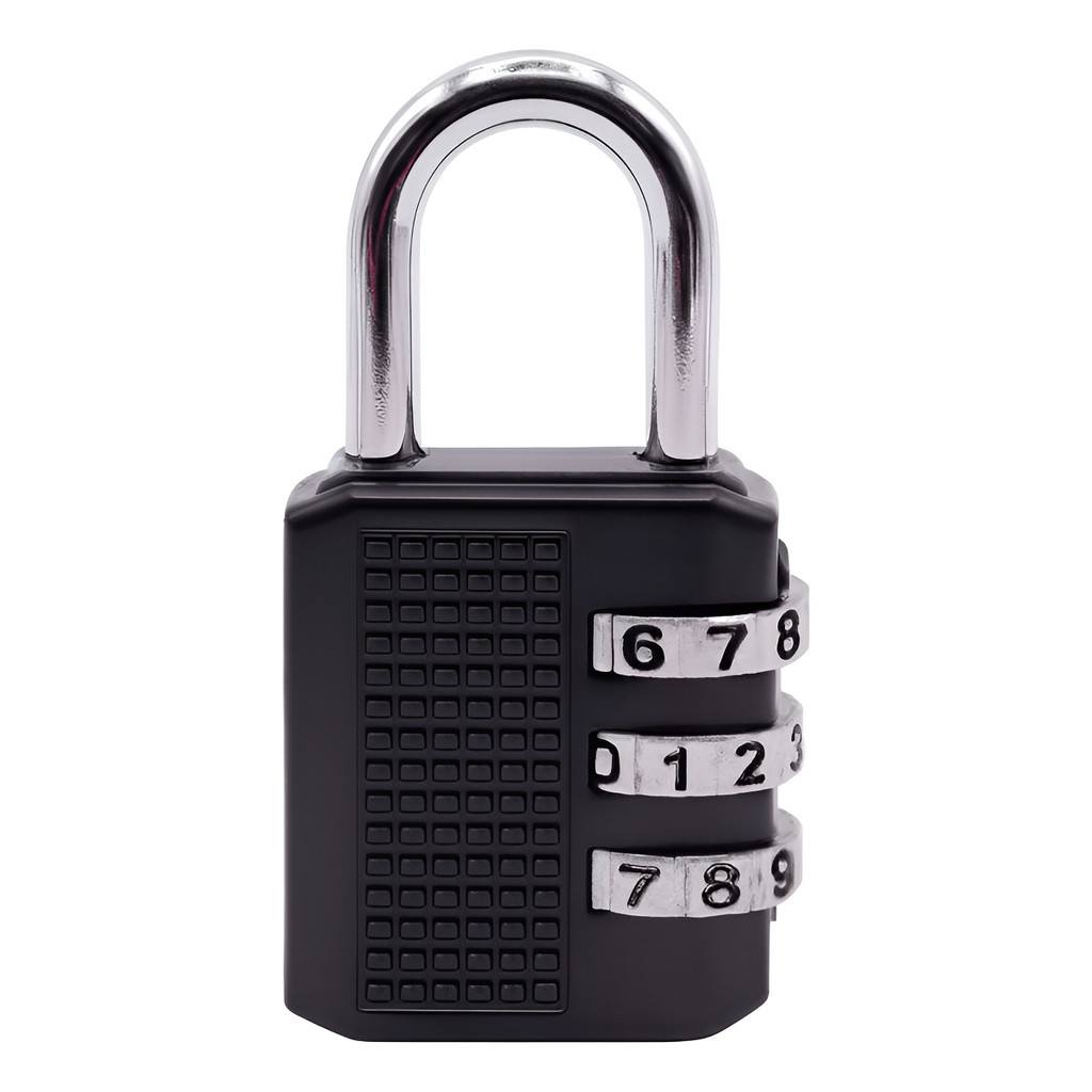 Cadeado Senha Numérica 3 Dígitos Portátil Viagem Segurança