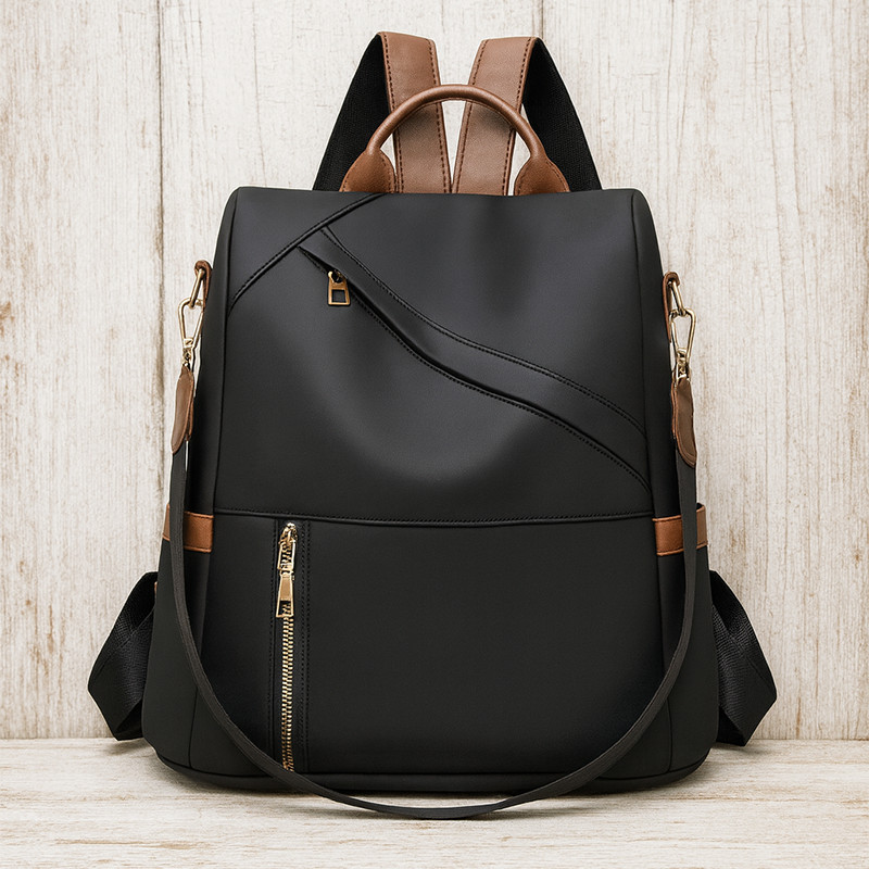 Mochila Feminina à Prova d'Água e Anti Furto Modelo 2231 em Oferta na Shopee