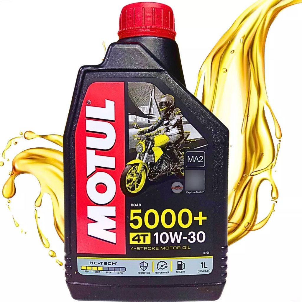 Óleo Motor Moto Motul 5000+ 10w30 Semi Sintético (1 litro) — imagem 2 de 2