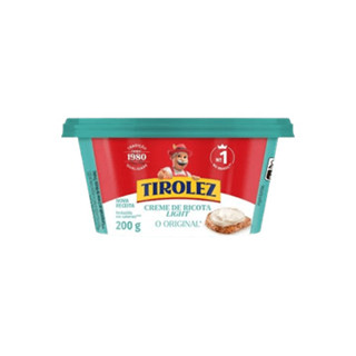 Creme de ricota light Tirolez 200g em Oferta na Shopee