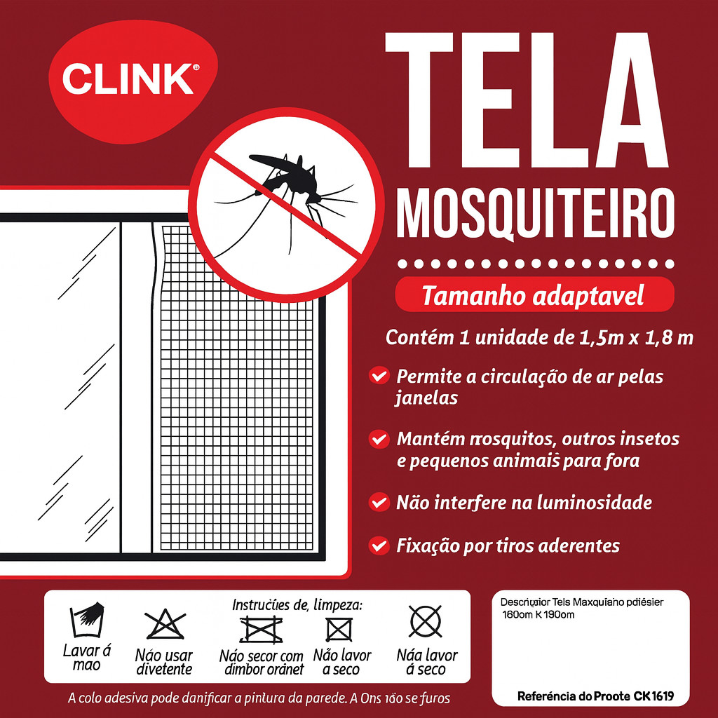 Kit Tela Mosquiteira Ajustável Para Janela 1,30x1,50 ou 1,50x1,80 Anti Mosquito Dengue em Oferta na Shopee