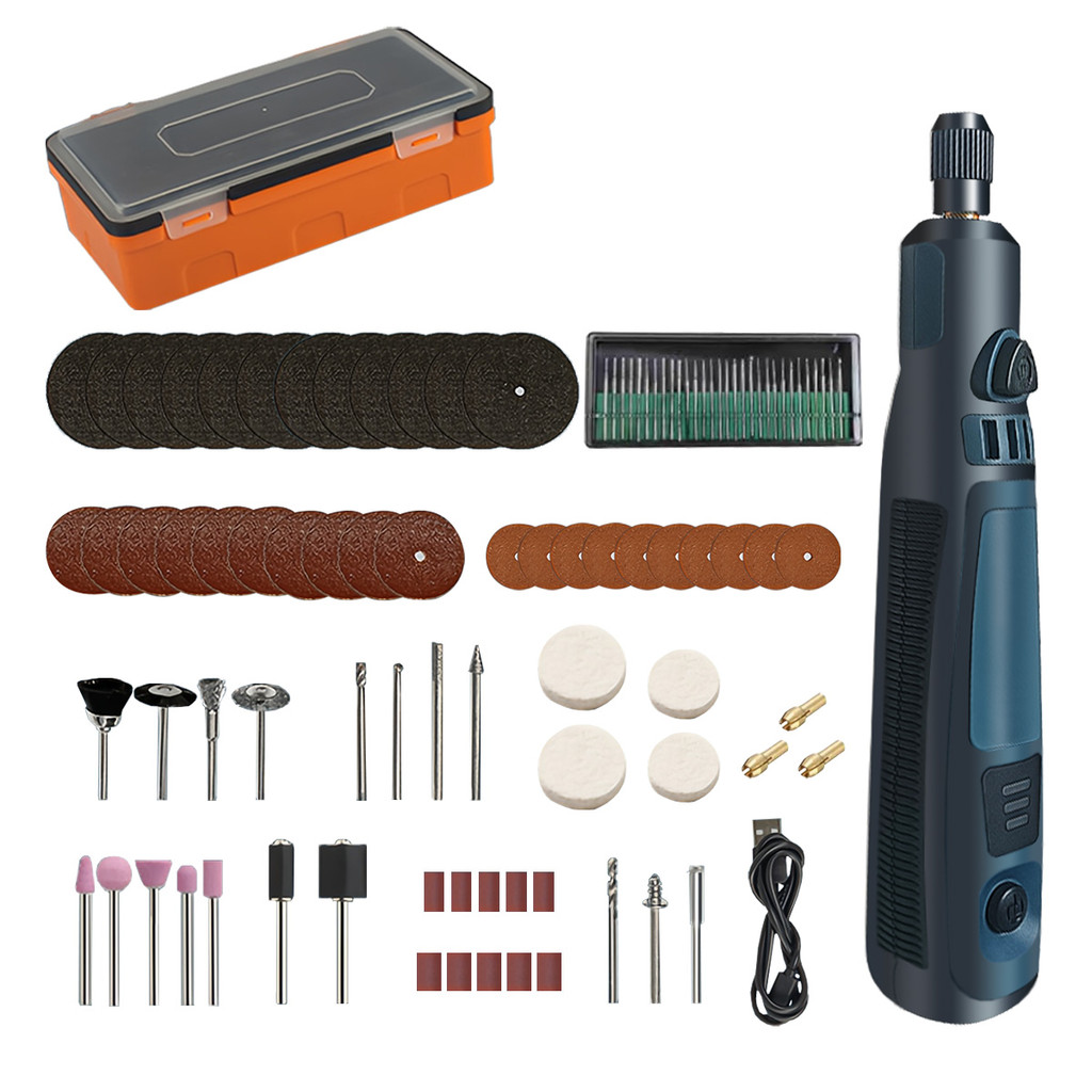 Micro Retífica Com Acessórios E Maleta Mini Furadeira em Oferta na Shopee