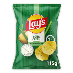Batata Chips Lay's Sour Cream115g
